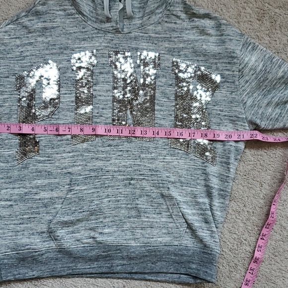 Pink by Victoria Secret Sequined Hoodie - Picture 7 of 7